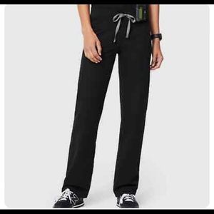 XS tall black Livingston scrub pants